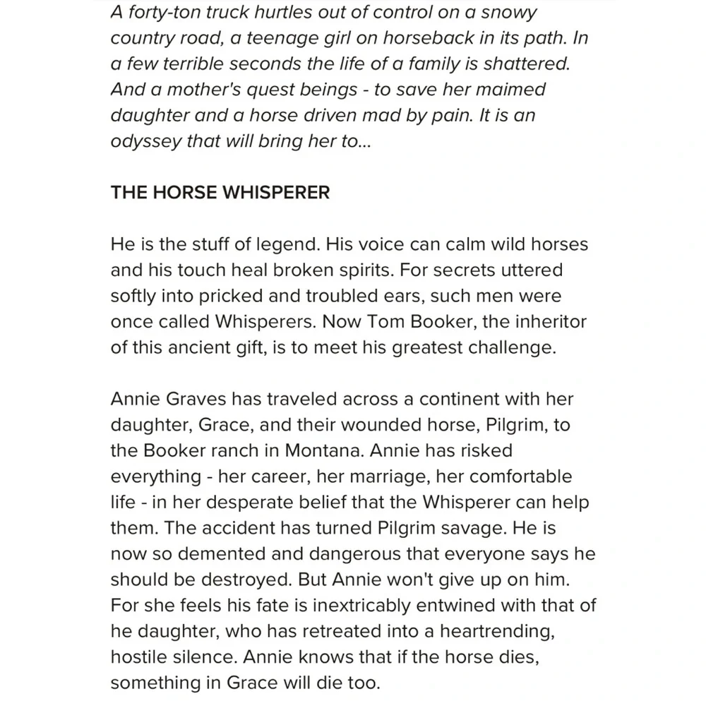 Nicholas Evans: The Horse Whisperer (Paperback) - Picture 4 of 5